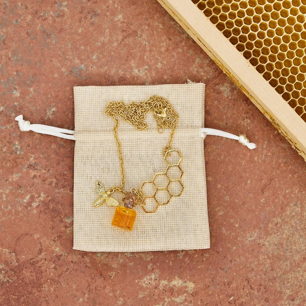 Collana vasetto di miele