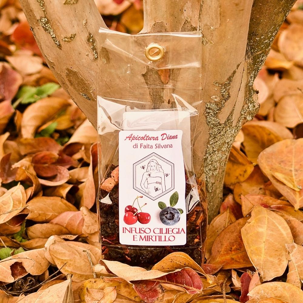 Infuso ciliegia e mirtillo - Apicoltura Diana