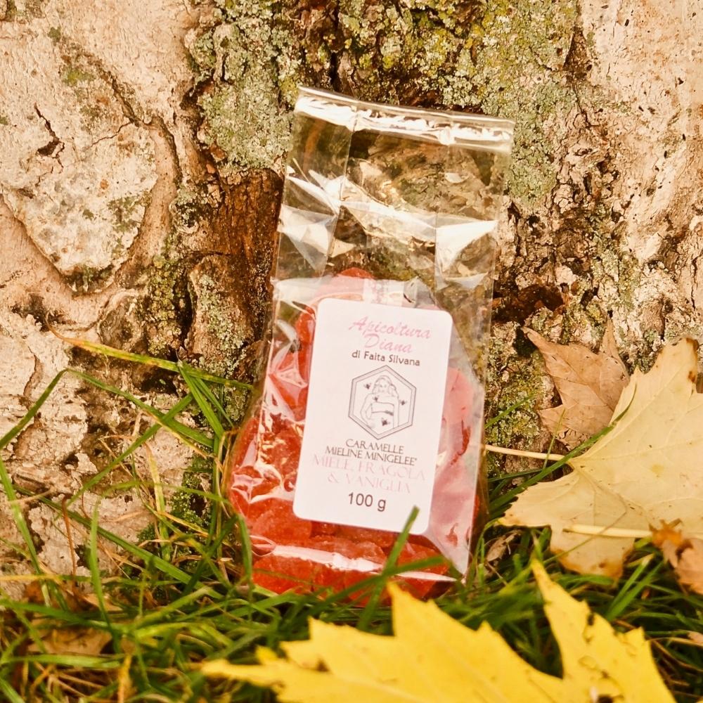 Mieline fragola, vaniglia e miele - Apicoltura Diana